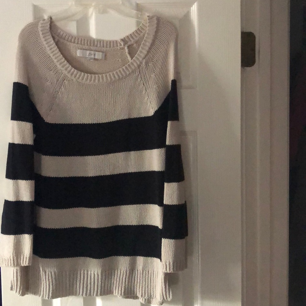 Loft Stripped Sweater